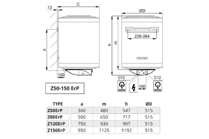 Z 120 ERP VILLANYBOJLER HAJDU