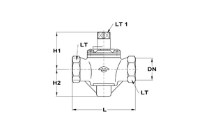 GOLYÓSCSAP VÍZFŐCSAP  3/4"  MOFÉM 113-0019-00