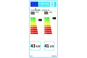 CELSIUS COMBI 40-43 43KW SZILÁRD TÜZELÉSŰ KAZÁN