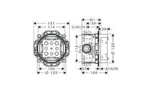 HG IBOX FALSÍK ALATTI ALAPTEST