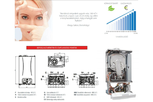 ANTEA CONDENSING KRB 24 FŰTŐ VÁLTÓSZ.KAZÁN