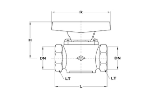 GOLYÓSCSAP 1/4"  BB  MOFÉM 113-0001-00