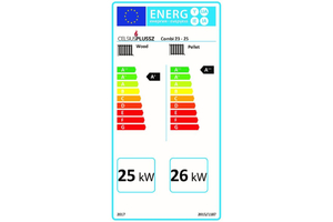 CELSIUS COMBI 23-25 25KW SZILÁRD TÜZELÉSŰ KAZÁN