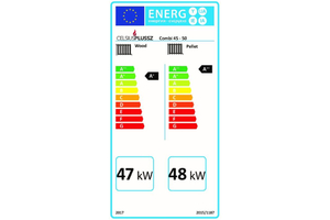 CELSIUS COMBI 45-50 50KW SZILÁRD TÜZELÉSŰ KAZÁN