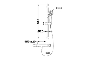 ZENIT ZUHANYSZETT TERMOSZTÁTOS  842022800