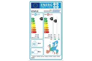 VIVAX R DESIGN MONO SPLIT KLÍMA 3,5KW -25'C