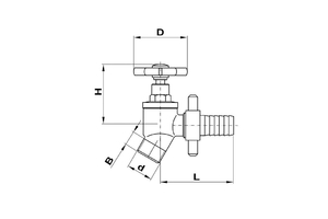 KERTI LOCSOLÓSZELEP 1/2"FERDEÜL.MOFÉM 111-0001-00